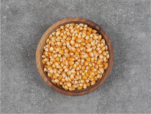 Yellow maize corn